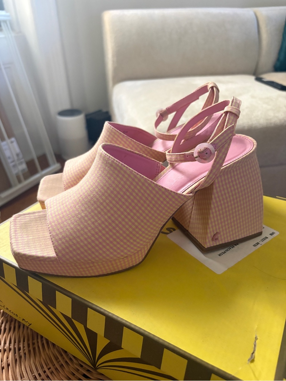 Circus by Sam Edelman Gingham Heels